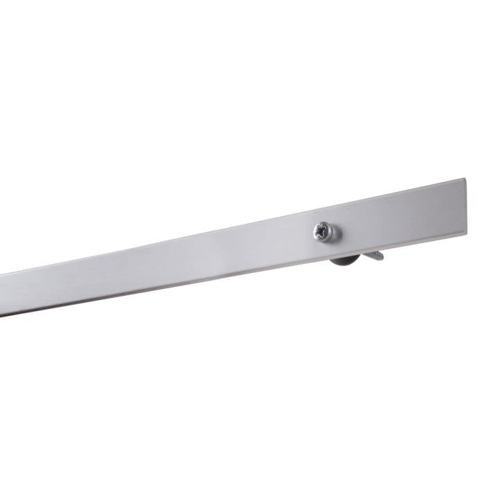Image of STAS Evoluon - Curved Wall Picture Hanging System - Flexible, Easy-to-Install, Art Display Solution for Curved Surfaces and Unique Spaces (78.74 inch Rails + 2 Hooks and Cords)