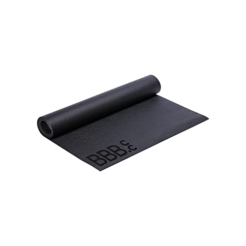 Alfombrilla de entrenamiento resistente al sudor y negra de talla única