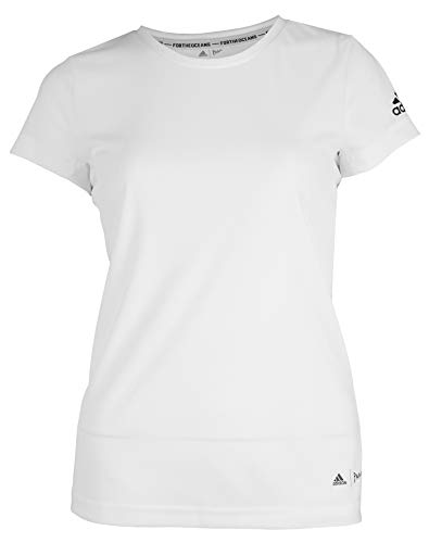 T-shirt Climacool respirant Adidas Parley blanc fille sport