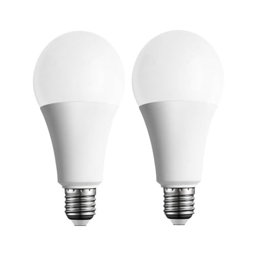 GODUORA 2-Pack 3-Way Light Bulbs, 50/100/150W, Cool White 4000K,Three Way A19,E26 Base,Perfect for Bedroom,Living Room,Study Room