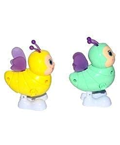 Barodian's Bee Wind up,Classic Bee Insect Bouncing Kids Developmental Toy Clockwork Bee[ Random Color Will Be Dispatch ]