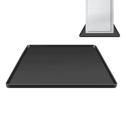 Mini alfombrilla de silicona para frigorífico, protección del suelo, alfombrilla de silicona lavable, bandeja de goteo para lavadora y congelador