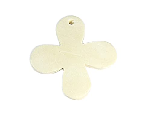 Pendentif en bois trèfle INNSPIRO 25mm pour personnaliser vos ateliers créatifs et cadeaux