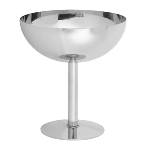 Bol para Postre, Vaso de Postre Compacto, Liso y Brillante, 200 Ml para Ensalada (Alto)