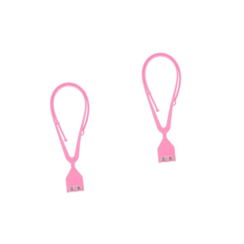 GLSTOY 2pcs Led Hands Neck Light Torch Compact Silicone Camping Lamp for Outdoor Night Running Hiking and Work Lightweight and Bright Wide Angle Beam