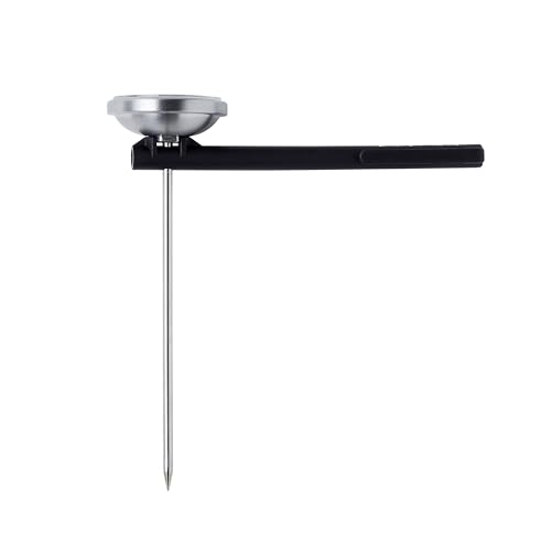 Image of KitchenAid KQ919 Analog Instant Read Food and Meat Thermometer with 1.75-inch Dial, Recalibration Feature, Black Storage Sleeve