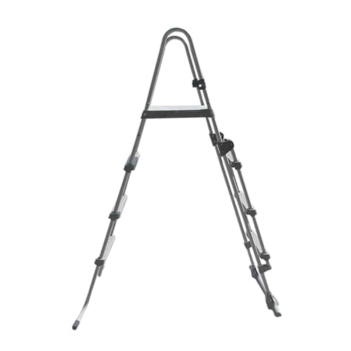 Corrimano a scaletta per piscine interrate, design durevole, supporta fino a 300 kg, adatto per uso interno ed esterno