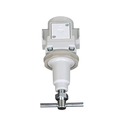 Pneumaticplus Sar300T-N03Bg Air Pressure Regulator 3/8" Npt, T-Handle, Gauge & Bracket #TOP7