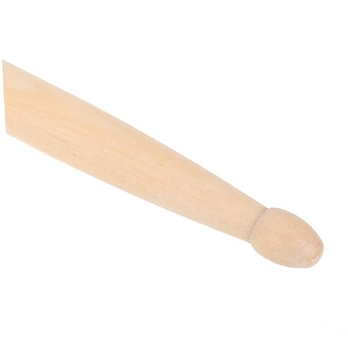 Baquetas de madera Toddmomy, 2 pares, arce natural, para instrumentos de percusión, ideales para principiantes y versátiles para distintos tipos de batería y géneros musicales miniatura 3