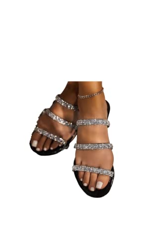 Straps & Bling Women Flats