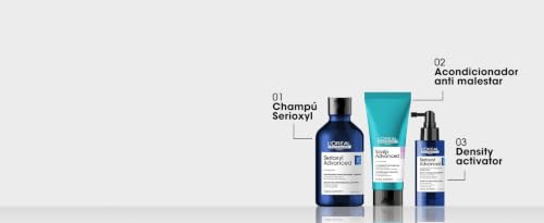 L'Oréal Professionnel Paris Shampoo Purificante e Densificante, Per Capelli Assottigliati, Chioma più Folta, Con Magnesio, Purifier & Bodifier, Serioxyl Advanced, 300 ml - 14