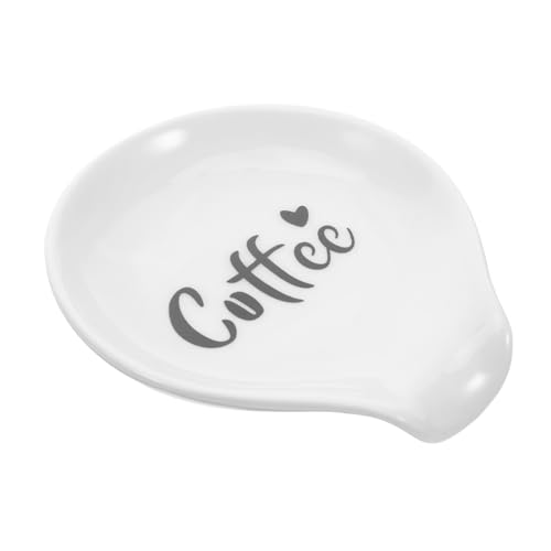 SOLUSTRE Reposacucharas De Cerámica para Cocina Portacucharas Reutilizable Bandeja para Remover Soporte para Utensilios De Cocina