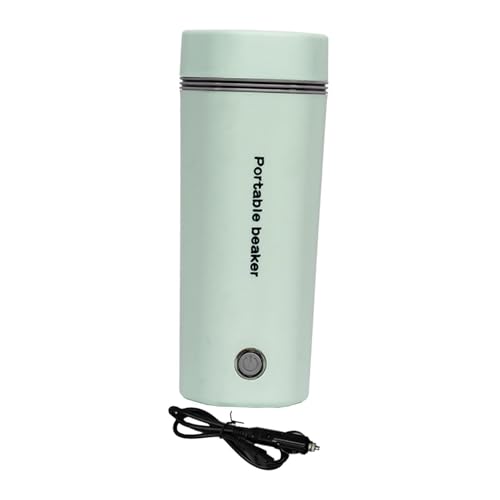 Hervidor eléctrico de viaje de 12V verde portátil ideal para café caliente en tu coche 3