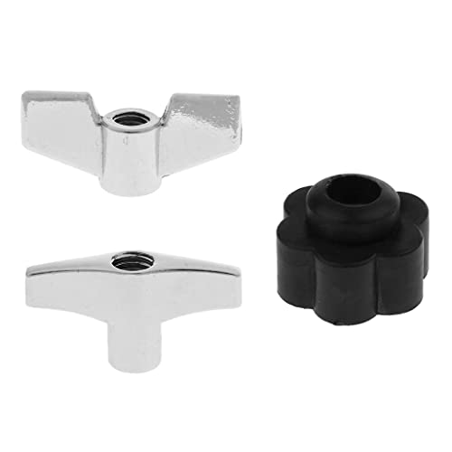 Baosity Kit de Tornillos para Platillos de Batería 3 Piezas miniatura 2
