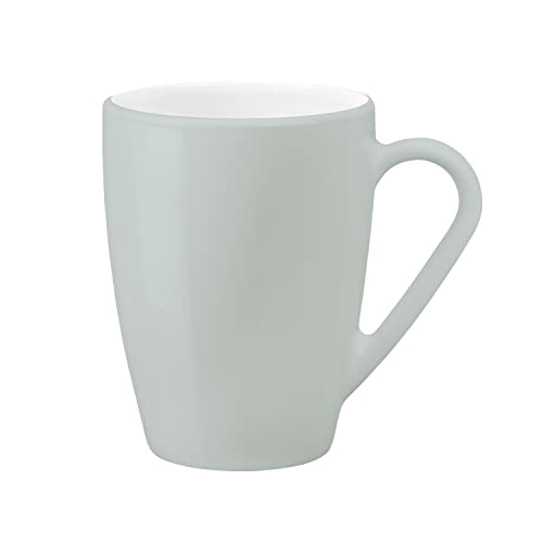 Bormioli Rocco 11.5 Oz. Icon Mugs, Opal Glass, Blue, Set Of 6 #TOP7