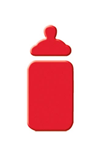Ursus Motif punch with lever, small, baby bottle, approx. 16 mm, red, keine - Image 2