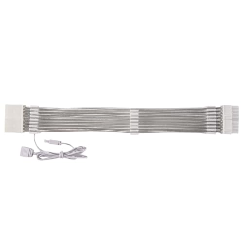 Câble ARGB ATX 2X8PIN boîtier PC : extension câble alimentation carte graphique - 3
