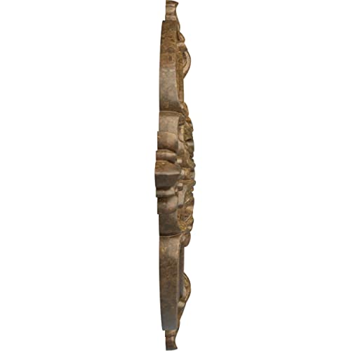 Image of Ekena Millwork CM28BERZS 28-3 /8 inch x 3-3 /4 inch x 1-5 /8 inch Benson Classic Ceiling Medallion, Rubbed Bronze