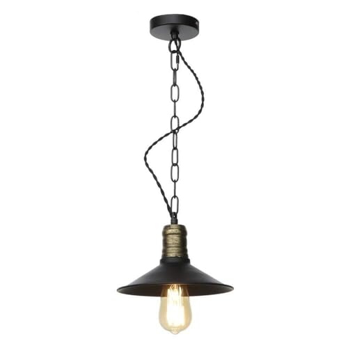 Lámpara colgante ajustable industrial retro E27 para iluminación de isla de cocina 4