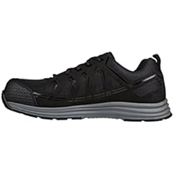 Calzado De Seguridad Skechers Skechers Malad II ESD Composite Safety Toe, Zapatos de construcción Hombre, Black, 41.5 EU