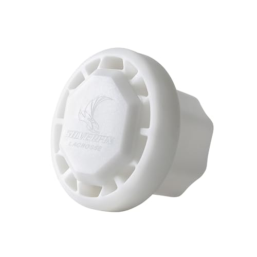 Silverfin Lacrosse End Cap | Lacrosse Stick Butt End Cap: Sturdy & Easy to Install| Lightweight Durable Lacrosse Butt End Caps With Firm Grip For Superior Stick Control| Suitable For All Skill Levels