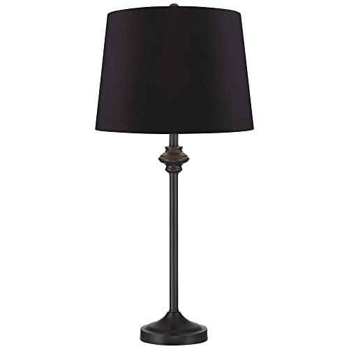 Set de 2 Lámparas de Mesa Modernas 26" Negro Metal miniatura 5