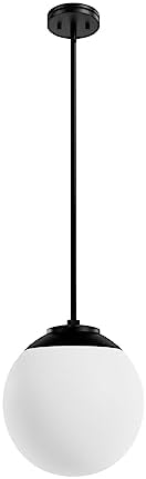 Hunter Fan Company 19849 Hepburn Pendant Light, 12 inches, Matte Black