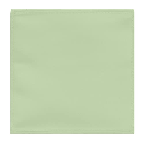Image of Jacob Alexander Men's Pocket Square Solid Color Handkerchief