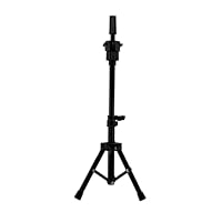 Aofadaning Perücken Ständer Stativ 23.5 Verstellbarer Übungskopf Ständer für Mannequinkopf,für Friseur Training Kopf