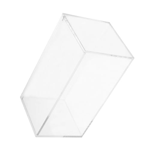 Cabilock Acrylic Dryer Sheet Box with Lids Storage Boxes Lids for Dryer Sheets Laundry Bead Storage Organize Laundry Room