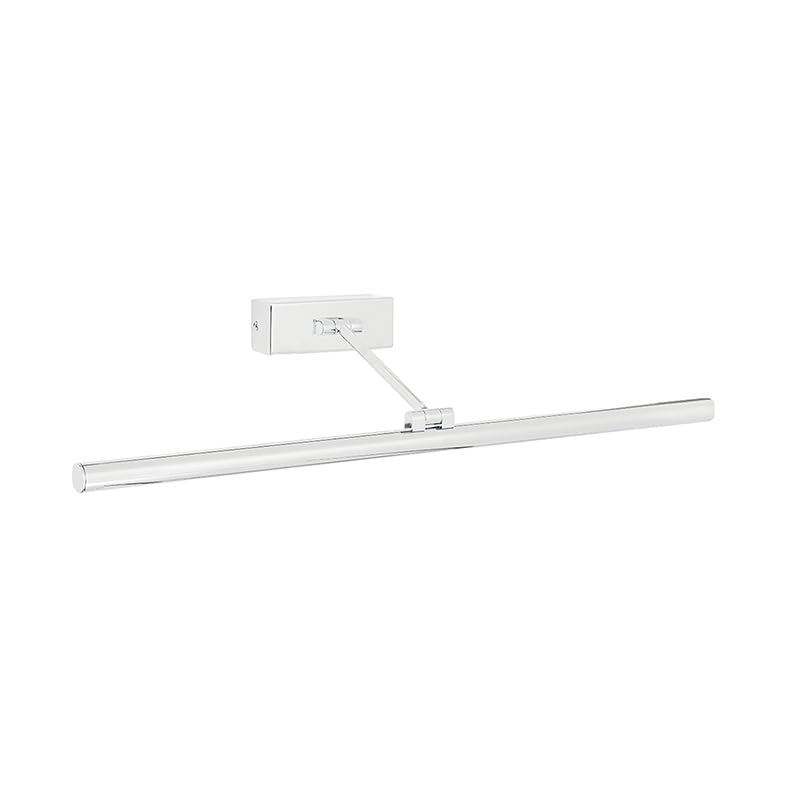 Aplique de baño LED Saya de 12 W en metal blanco para iluminar espejos