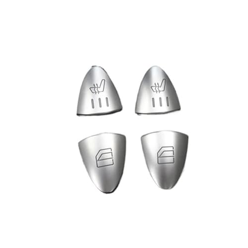 Cache-Bouton de lève-vitre Mercedes Classe E W211 accessoire habillage adhésif portière 2003-2008