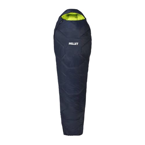 MILLET - Sac De Couchage Baikal 1100 Reg Chaud Saphir 5 °C - Unisexe, Ouverture Droite