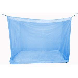 Image of Blemy Foldable Mosquito Net (Machhardani) for King Size Bed (Blue, 7x7 ft) | Strong, Breathable & Lightweight | Easy Setup, Durable & Portable | Full Protection for Home & Travel.