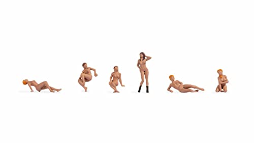 NOCH Aktmodelle, Modellbau Figuren Set, weibliche Aktmodelle für erotische Szenen, 1:120 (TT) NOCH Aktmodelle, Modellbau Figuren Set, weibliche Aktmodelle für erotische Szenen, 1:120 (TT)