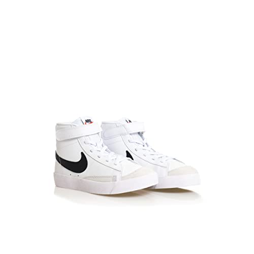 Nike Boy's Blazer Mid '77 (Little Kid) White/Black/Team Orange 3 Little Kid M #TOP6