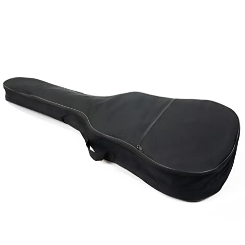 Gearlux 41-Inch Dreadnought Acoustic Guitar Gig Bag, 5Mm Padding - Black #TOP1