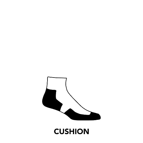 Darn Tough Vermont Run 1/4 ultraleve com almofada azul-petróleo escuro MD (EUA 8-9,5)