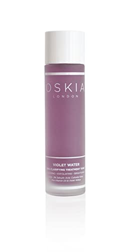 OSKIA Violet Water Treatment Tonic – Clarifying & Hydrating Face Toner with 2% Salicylic Acid & Micro-Plankton Complex