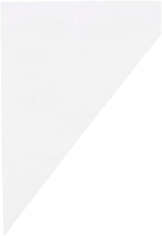 100 x 18" X L EXTRA LARGE DISPOSABLE ICING PIPING PASTRY BAG BAGS - FREE POSTAGE - PLAIN SMOOTH STRONG CAKE CUPCAKE DECORATING SUGARCRAFT FROM CFU