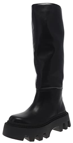 Preisvergleich Produktbild Buffalo Flora Boot - Vegan Nappa - Schwarz Kunstleder 41 EU