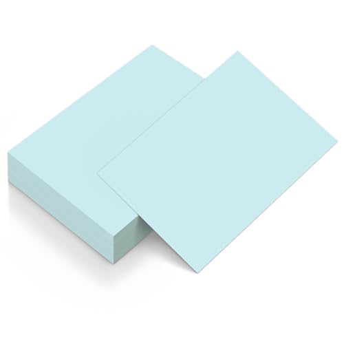 50 Sheets Light Blue Cardstock Paper 8.5 x 11 Goefun 80lb Card Stock Printer Paper for Arts & Crafts Presentations Stationary Printing