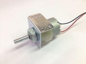 12v dc gear, geared motor 100 rpm with clamp for robotics