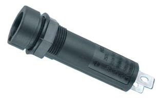 82000000005 FUSE HOLDER, 5 X 20MM, PANEL MOUNT (10EA)
