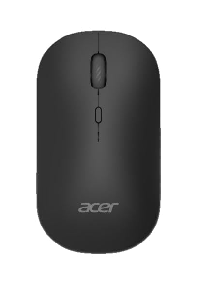 Acer AMR130 Ambidextre RF sans Fil + Bluetooth 1600 DPI Noir