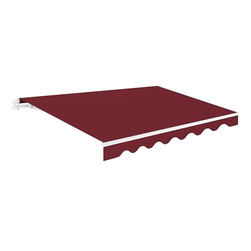 Toldo Retráctil Exterior 250x200cm Granate