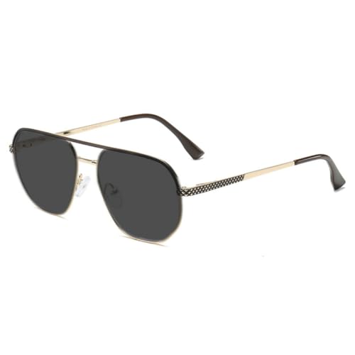 Lunettes de soleil homme anti UV400 contre les reflets agressifs style vintage