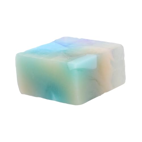 DONFAMDS Jabón Artesanal Aceites Esenciales Iceberg Flame 1 Barra 100 g Natural Para Todo Tipo De Piel Mujeres y Hombres Uso Corporal Relajante