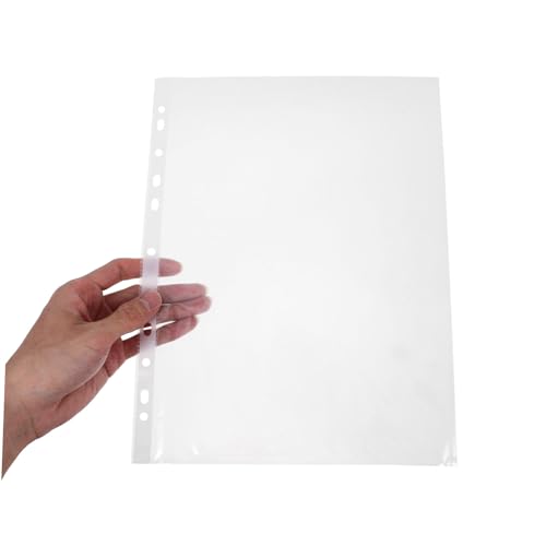 Protège-documents A4 transparent facile à utiliser avec ouverture rapide en PP - 7