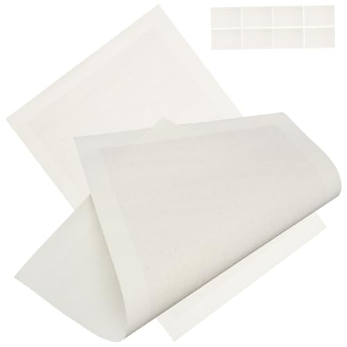 Papier d'art chinois chanvre blanc 10 feuilles pour pratique calligraphie amateurs